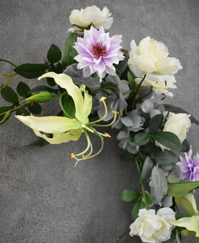 馬蹄形,結婚祝い,オーダーメイド,アーティフィシャルフラワー