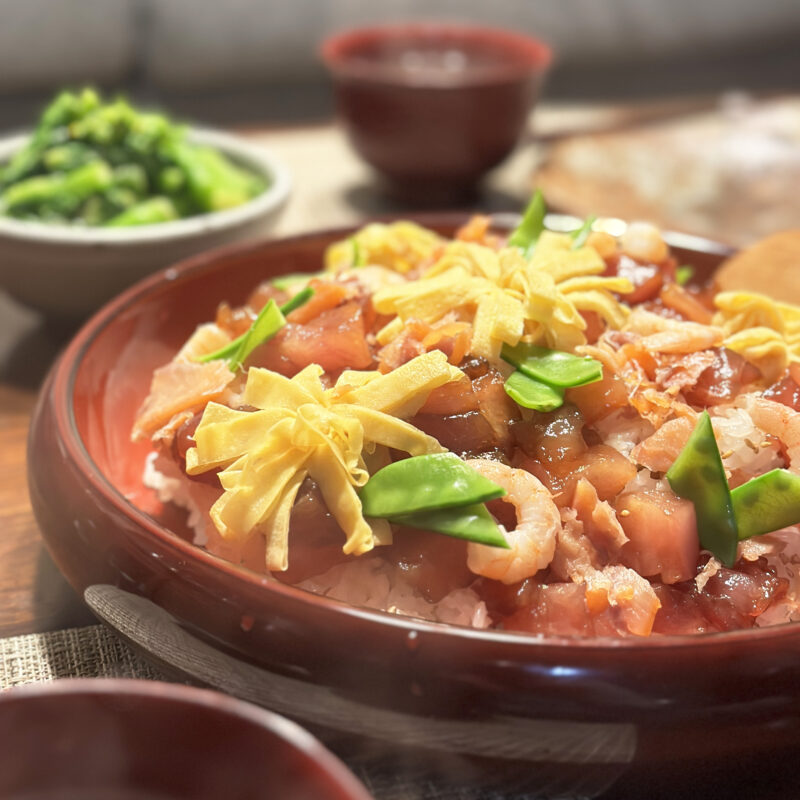 ひな祭り、ちらし寿司