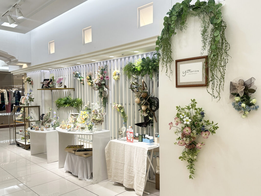横浜髙島屋,POP UP SHOP,百華祭,アーティフィシャルフラワー,プリザーブドフラワー