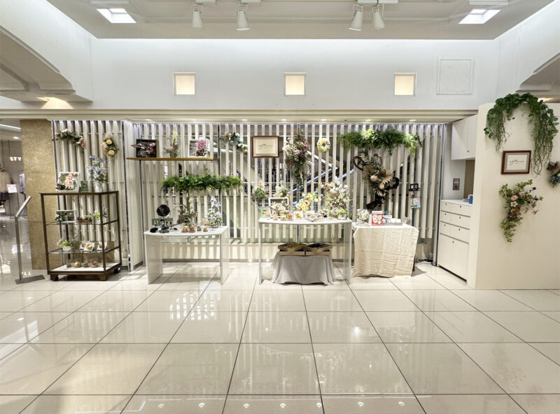 横浜髙島屋,POP UP SHOP,百華祭,アーティフィシャルフラワー,プリザーブドフラワー