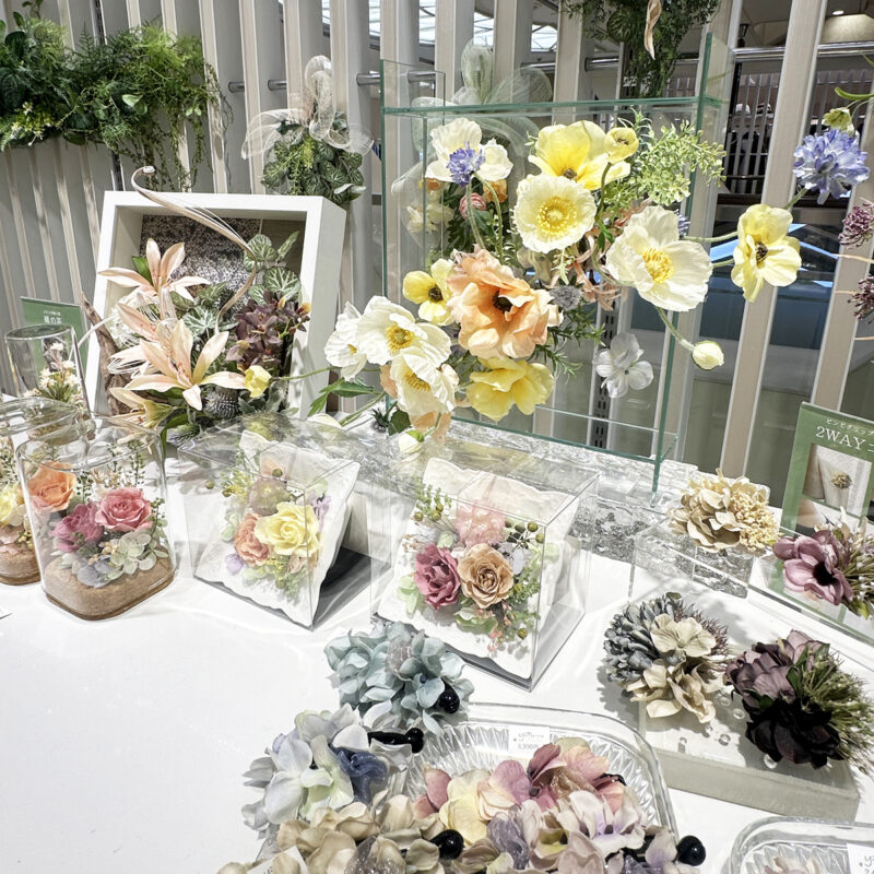 横浜髙島屋,POP UP SHOP,百華祭,アーティフィシャルフラワー,プリザーブドフラワー